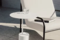 Couchtisch/Beistelltisch Ciro – Edelstahl-Design für Indoor & Outdoor