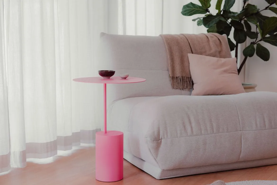 Couchtisch/Beistelltisch Ciro – Edelstahl-Design für Indoor & Outdoor