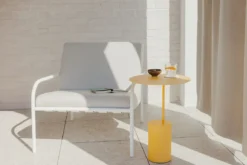 Couchtisch/Beistelltisch Ciro – Edelstahl-Design für Indoor & Outdoor