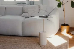Couchtisch/Beistelltisch Ciro – Edelstahl-Design für Indoor & Outdoor