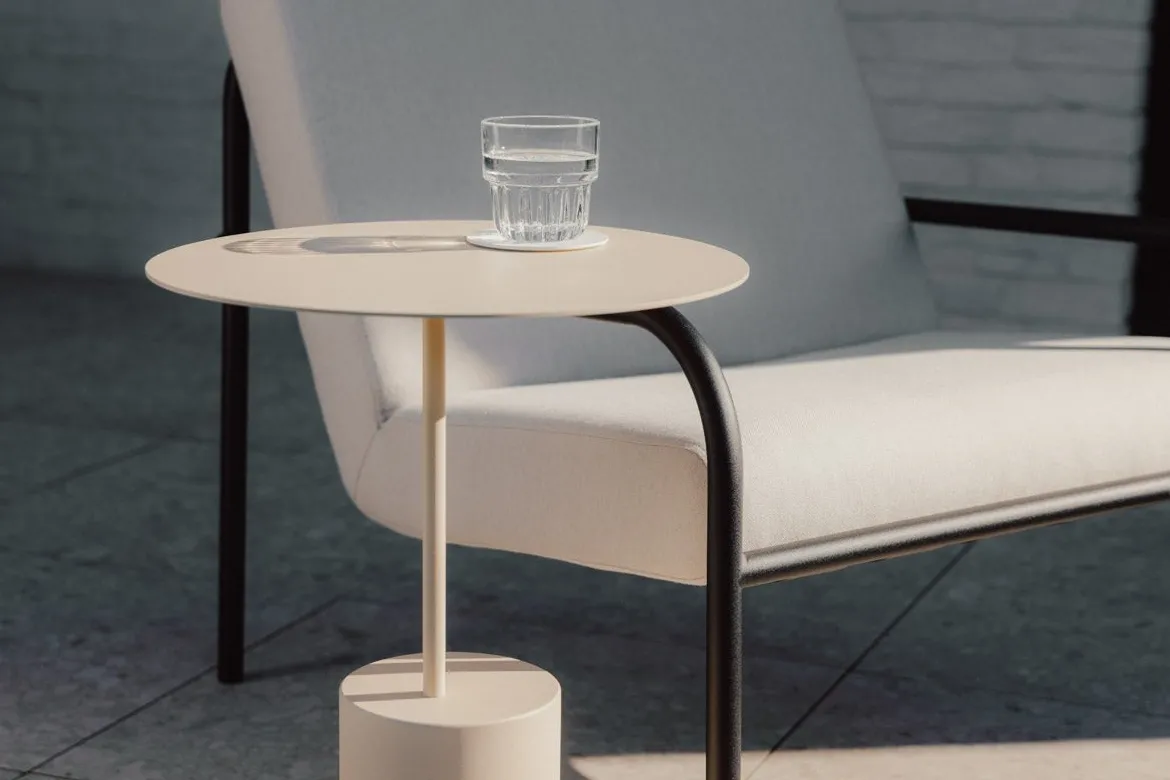 Couchtisch/Beistelltisch Ciro – Edelstahl-Design für Indoor & Outdoor