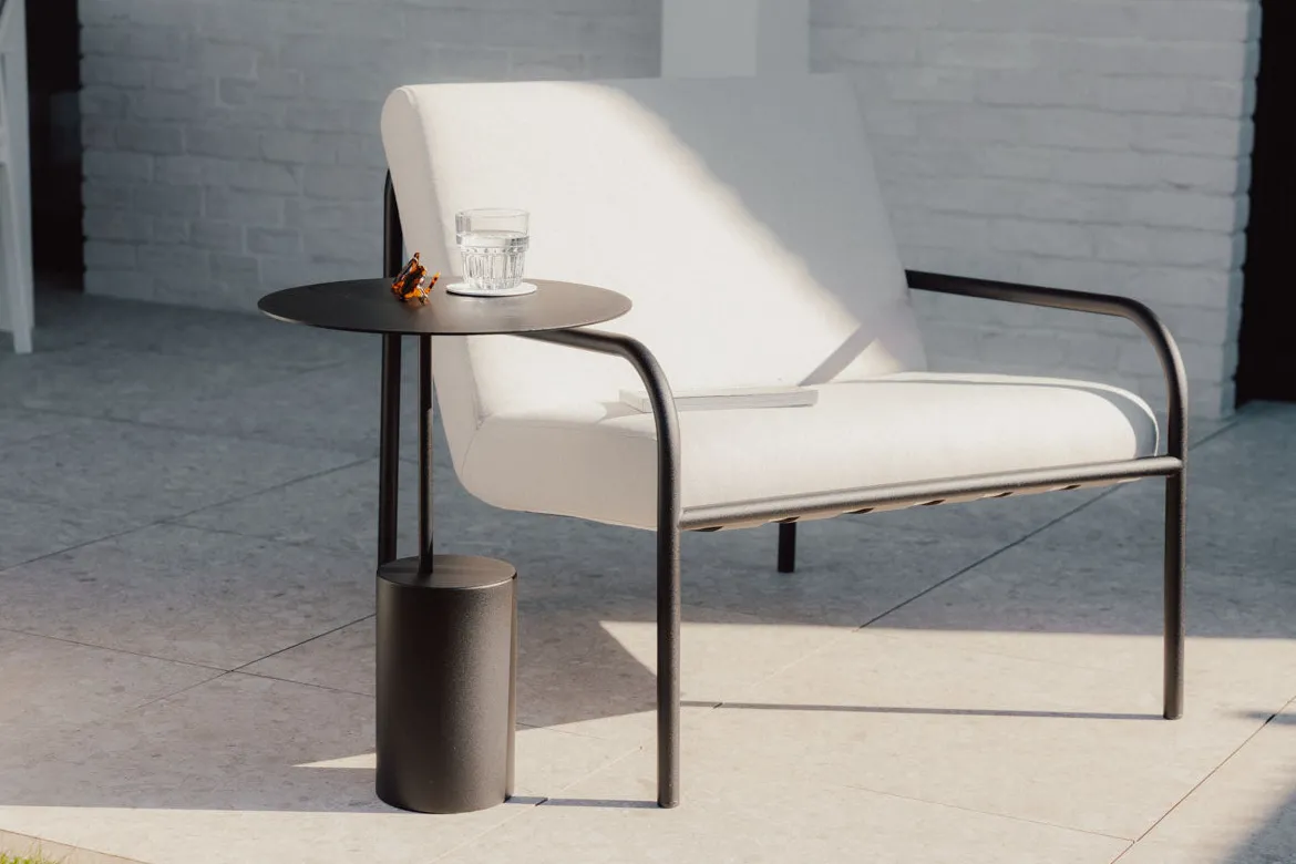 Couchtisch/Beistelltisch Ciro – Edelstahl-Design für Indoor & Outdoor