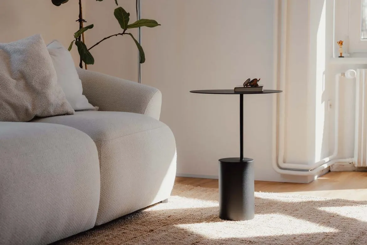 Couchtisch/Beistelltisch Ciro – Edelstahl-Design für Indoor & Outdoor