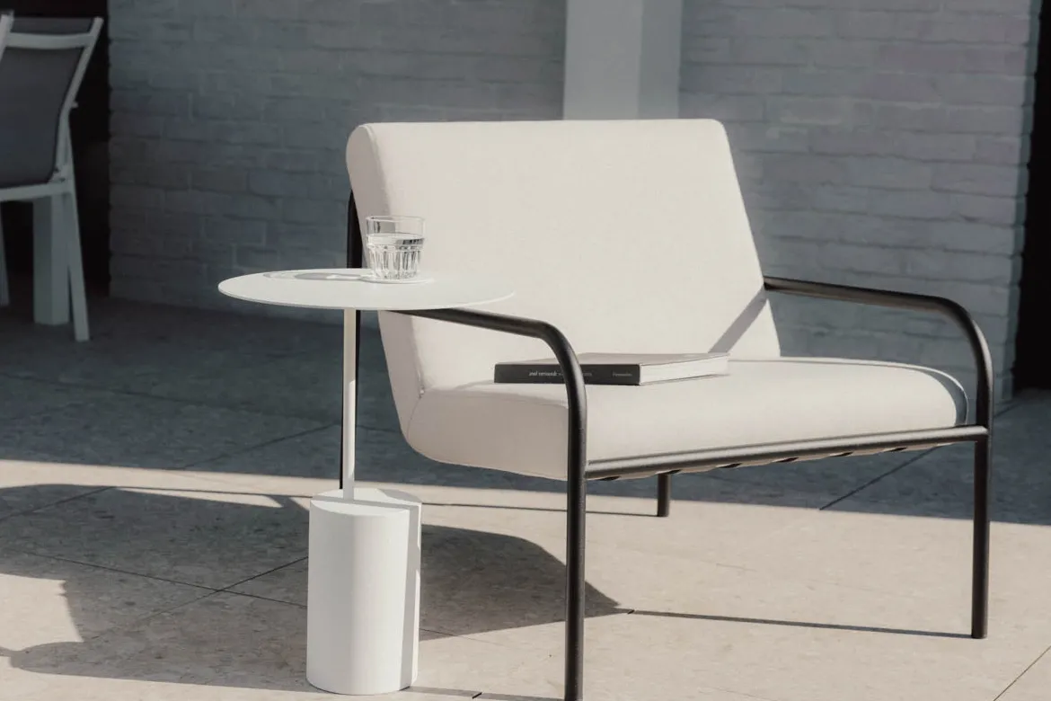 Couchtisch/Beistelltisch Ciro – Edelstahl-Design für Indoor & Outdoor