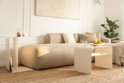 Couchtisch/Beistelltisch Cosmo – Pulverbeschichtetes Metall in modernem Design