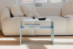 Couchtisch/Beistelltisch Cosmo – Pulverbeschichtetes Metall in modernem Design