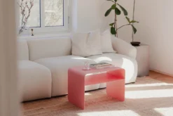 Couchtisch/Beistelltisch Cosmo – Pulverbeschichtetes Metall in modernem Design