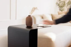 Couchtisch/Beistelltisch Cosmo – Pulverbeschichtetes Metall in modernem Design