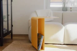 Couchtisch/Beistelltisch Cosmo – Pulverbeschichtetes Metall in modernem Design