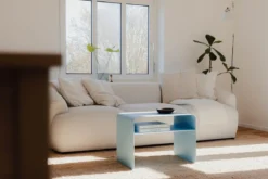 Couchtisch/Beistelltisch Cosmo – Pulverbeschichtetes Metall in modernem Design
