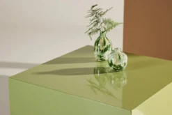Couchtisch/Beistelltisch Nivara – Würfel mit außergewöhnlicher Optik