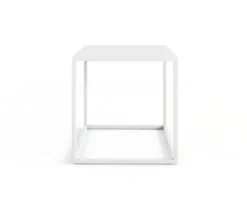 Couchtisch/Beistelltisch Soli X – Minimalistisches Design aus Stahlblech & Metall