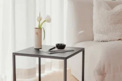 Couchtisch/Beistelltisch Soli X – Minimalistisches Design aus Stahlblech & Metall