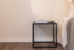 Couchtisch/Beistelltisch Soli X – Minimalistisches Design aus Stahlblech & Metall
