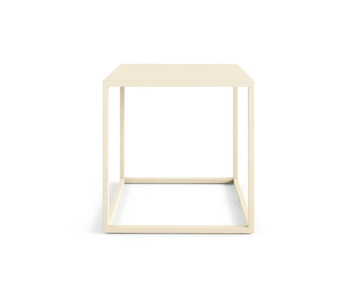 Couchtisch/Beistelltisch Soli X – Minimalistisches Design aus Stahlblech & Metall