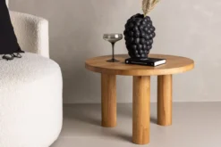 Couchtisch/Beistelltisch Tommy - aus Gummibaumholz