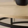 Couchtisch Benno - mit Metallgestell