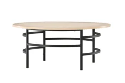 Couchtisch Benno - mit Metallgestell