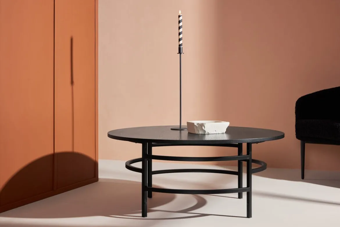 Couchtisch Benno - mit Metallgestell