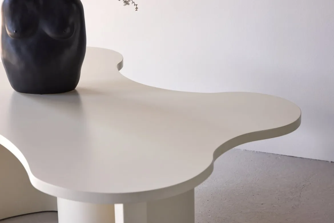 Couchtisch Beno - in Beige mit einzigartigem Design
