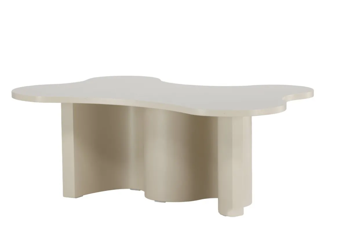 Couchtisch Beno - in Beige mit einzigartigem Design