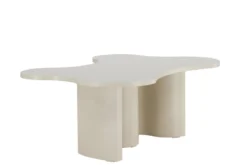 Couchtisch Beno - in Beige mit einzigartigem Design