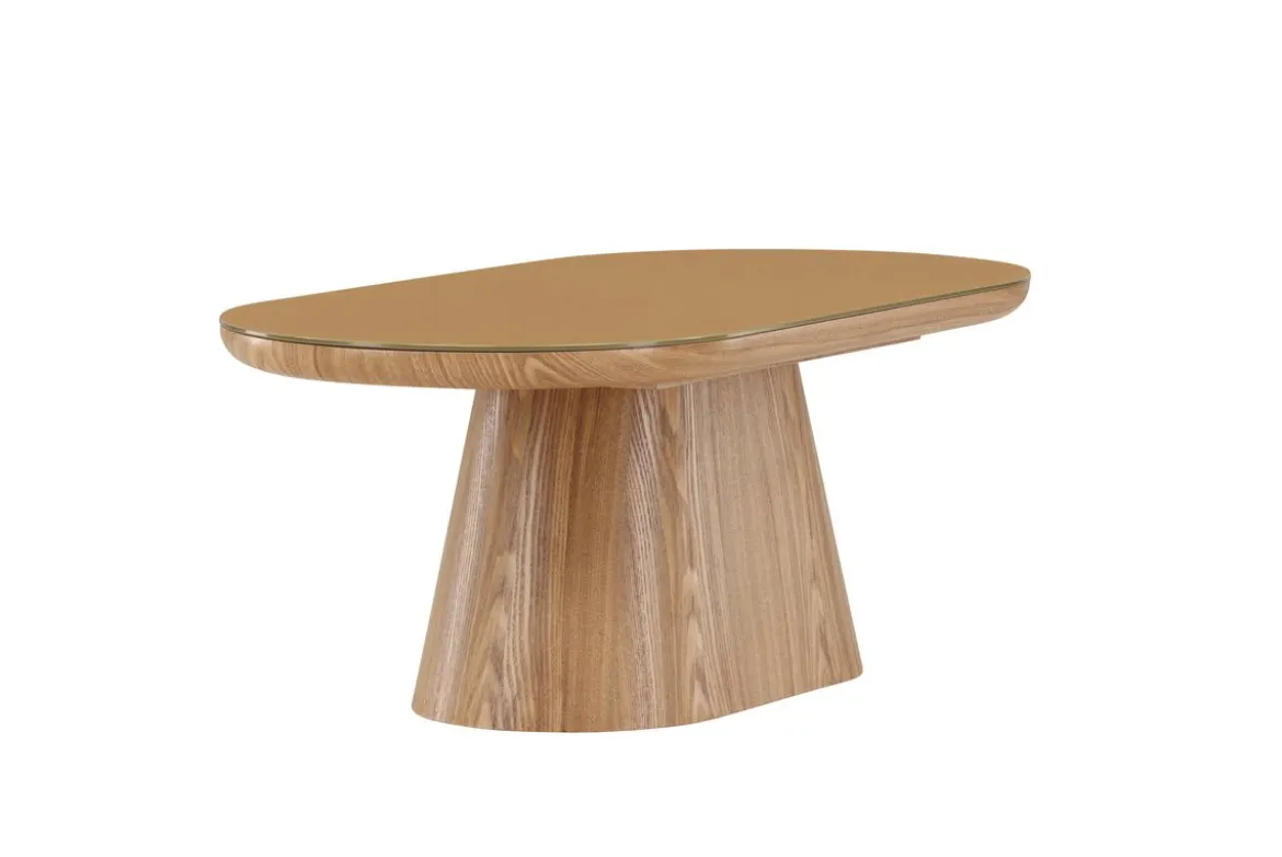 Couchtisch Cellio - mit Glastischplatte