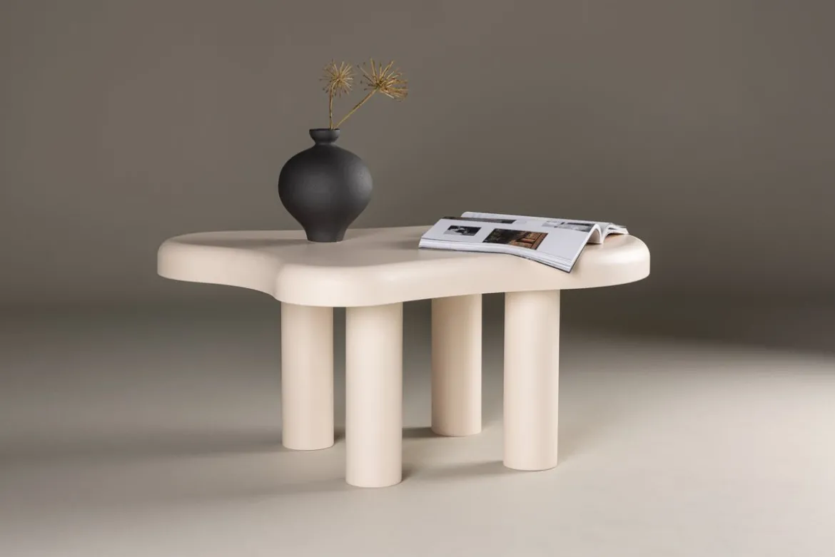 Couchtisch Charlie - in Creme