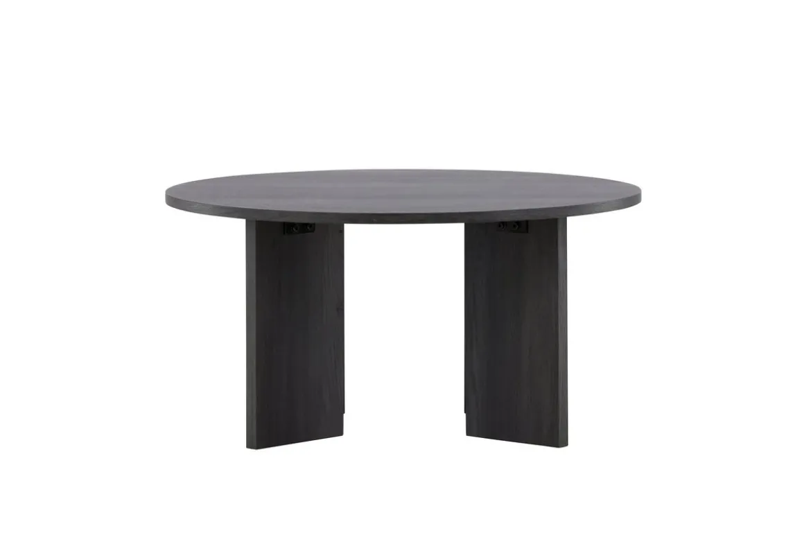 Couchtisch Davinci - Rundtisch mit Holzoptik