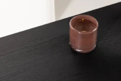 Couchtisch Fernando - in Holzoptik mit Stahlgestell