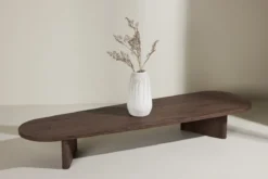 Couchtisch Grondel - in Holzoptik