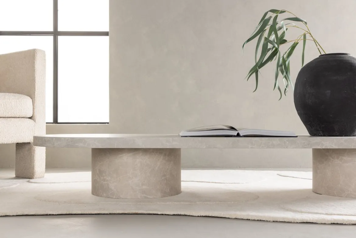 Couchtisch Hendrick - Eleganz in Beige