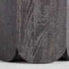 Couchtisch Keralo - stylischer Rundtisch in Holzoptik