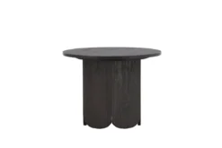 Couchtisch Keralo - stylischer Rundtisch in Holzoptik