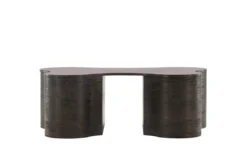 Couchtisch Makron - in dunkler Holzoptik