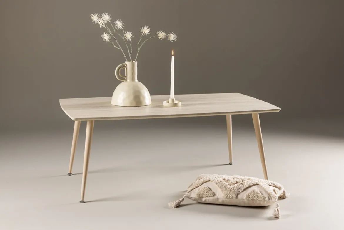 Couchtisch Marvin - mit Whitewash Optik