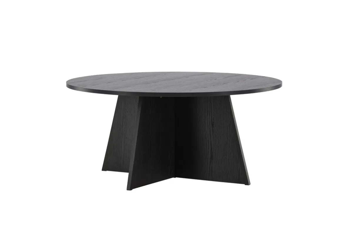 Couchtisch Navaro Big - Rundtisch in Holzoptik