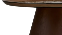 Couchtisch Oliviera - mit einer Tischplatte aus Glas