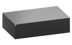 Couchtisch RAW-C – Edelstahl mit seidig-mattem Finish