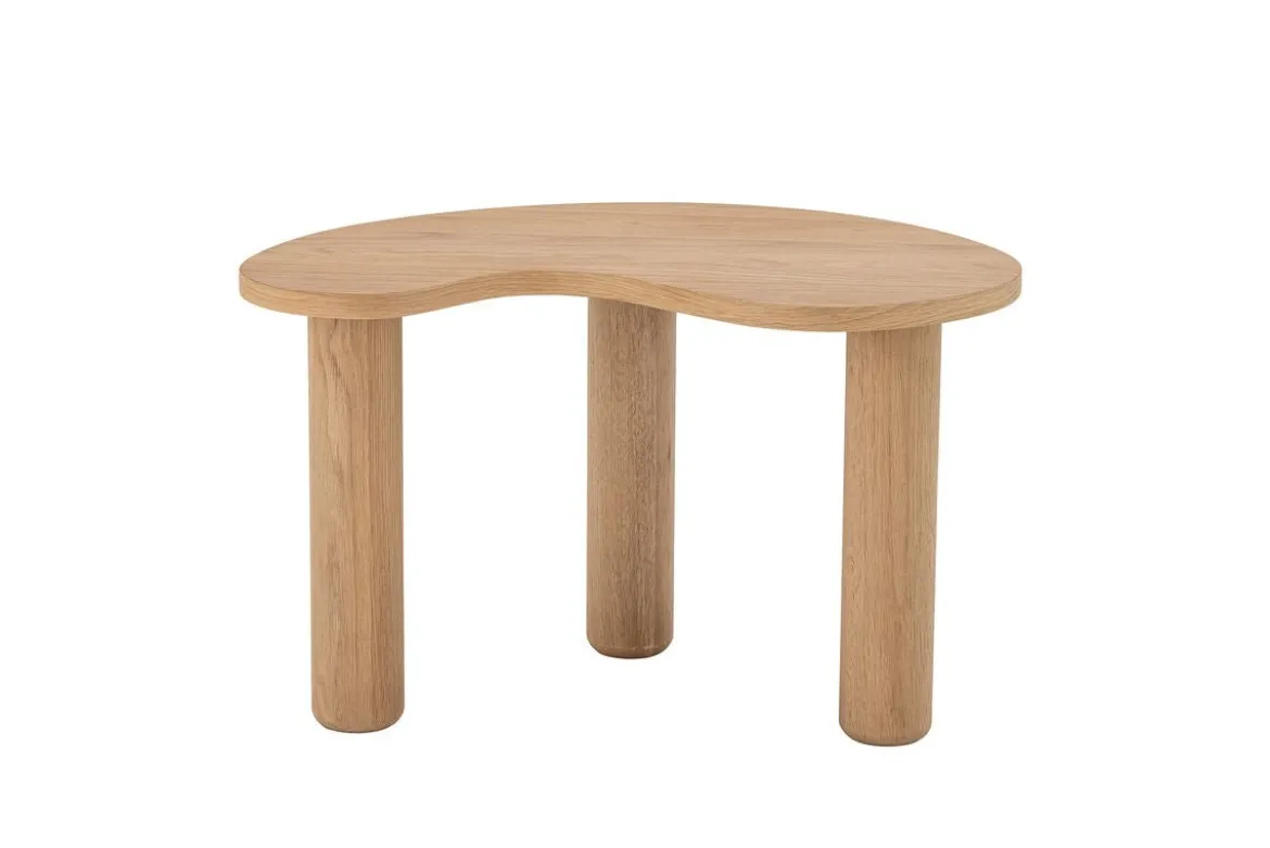 Couchtisch Tahu – Organisches Design aus Gummibaumholz