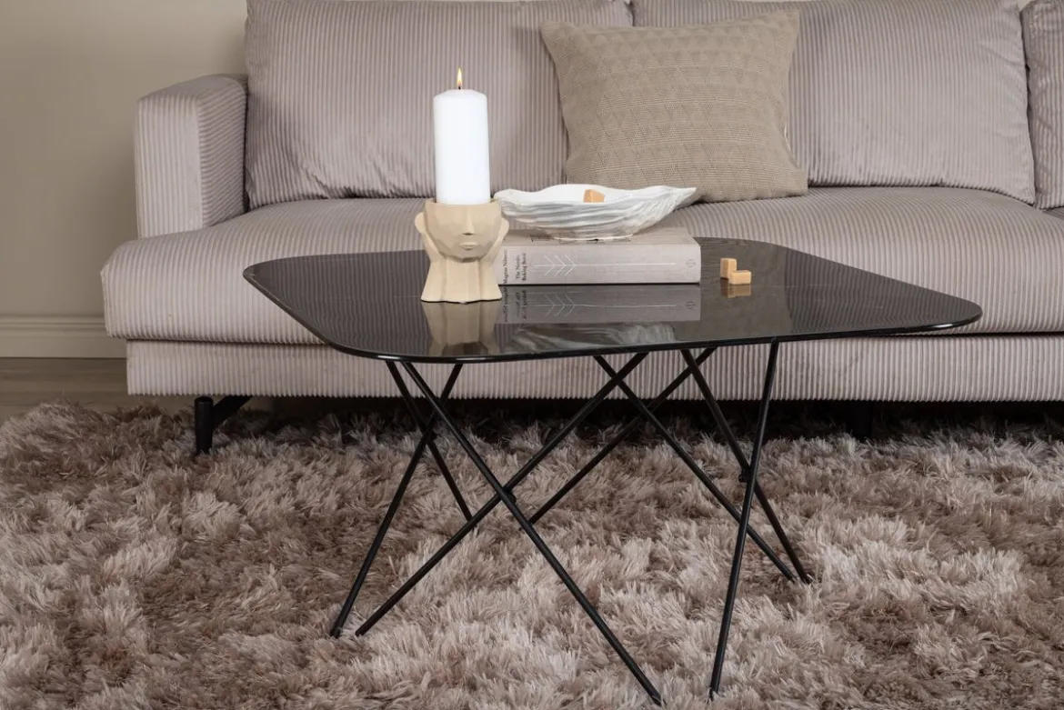 Couchtisch Tango - mit Tischplatte aus Marmorglas