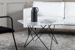 Couchtisch Tango - mit Tischplatte aus Marmorglas