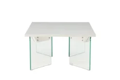Couchtisch Valerio - elegant mit Glasbeinen