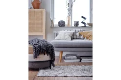 Deko-Vase „Virela“ – Schwarze Terrakotta