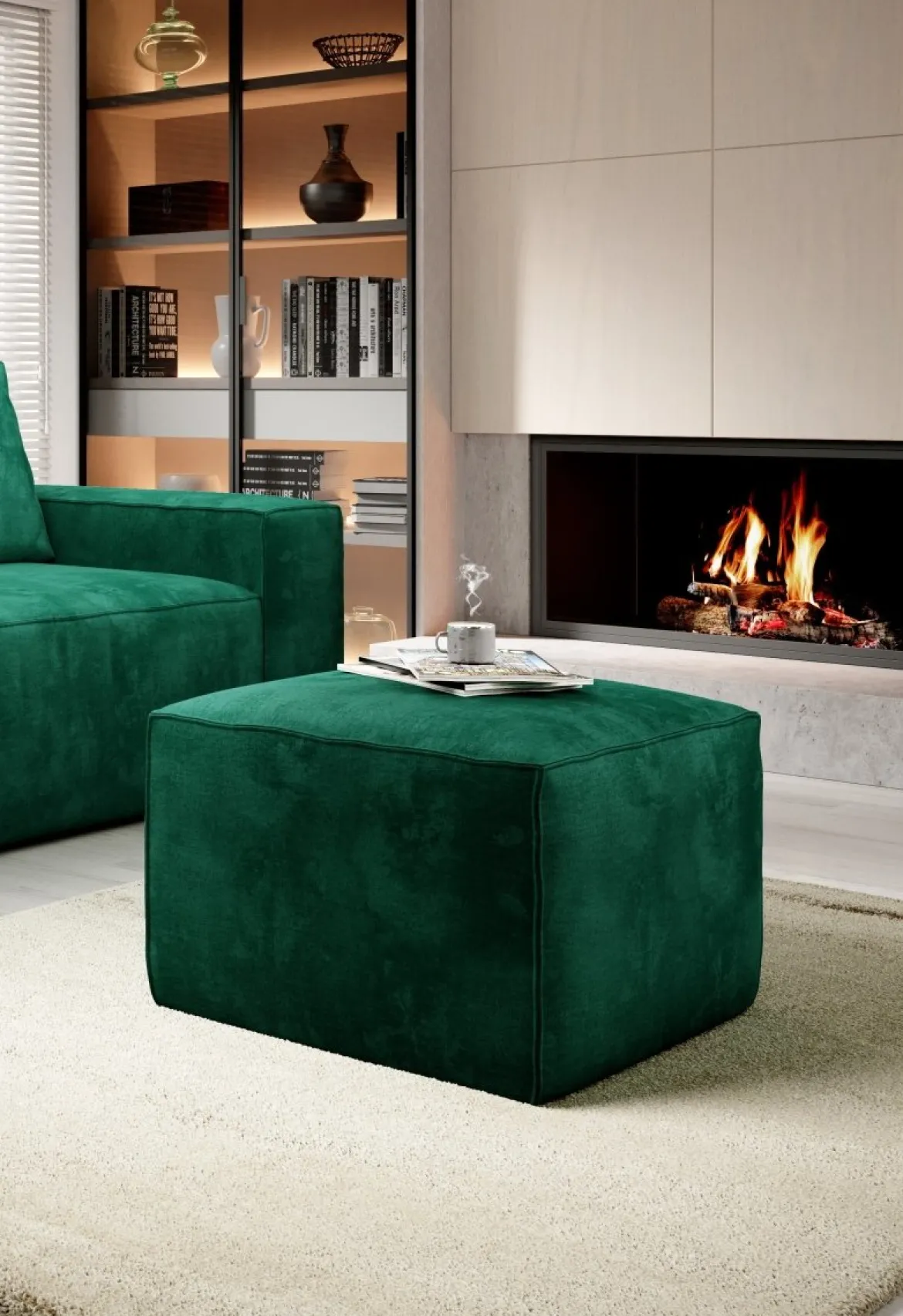 Designer Beistellhocker Solaris