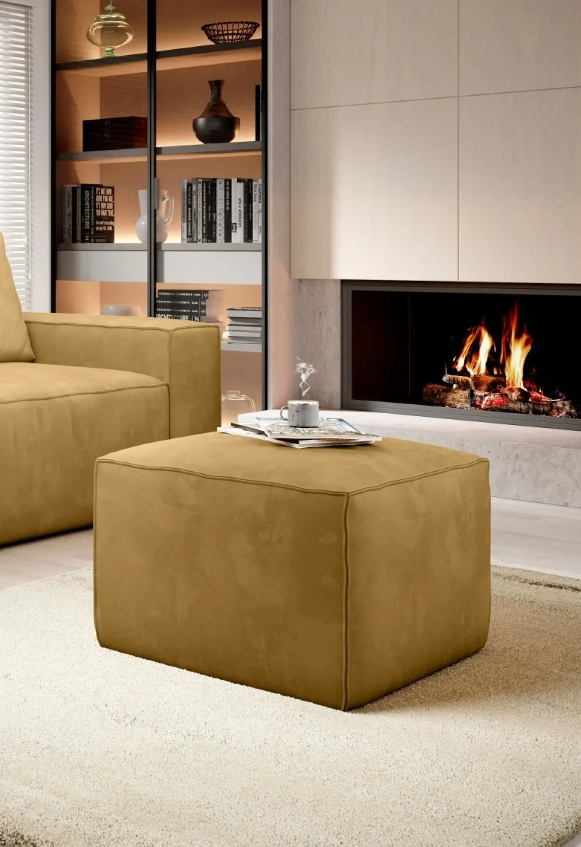 Designer Beistellhocker Solaris