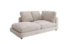 Designer Chaise Longue/Sofa Thalessa in Cord