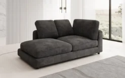 Designer Chaise Longue/Sofa Thalessa in Cord