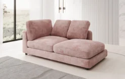 Designer Chaise Longue/Sofa Thalessa in Cord