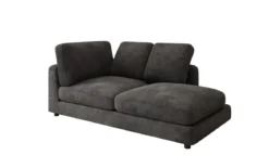 Designer Chaise Longue/Sofa Thalessa in Cord